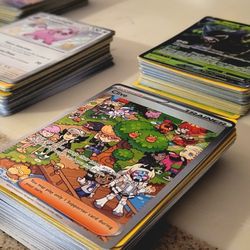 250+ Assorted Pokemon Cards(Holos, Common rares Etc.)