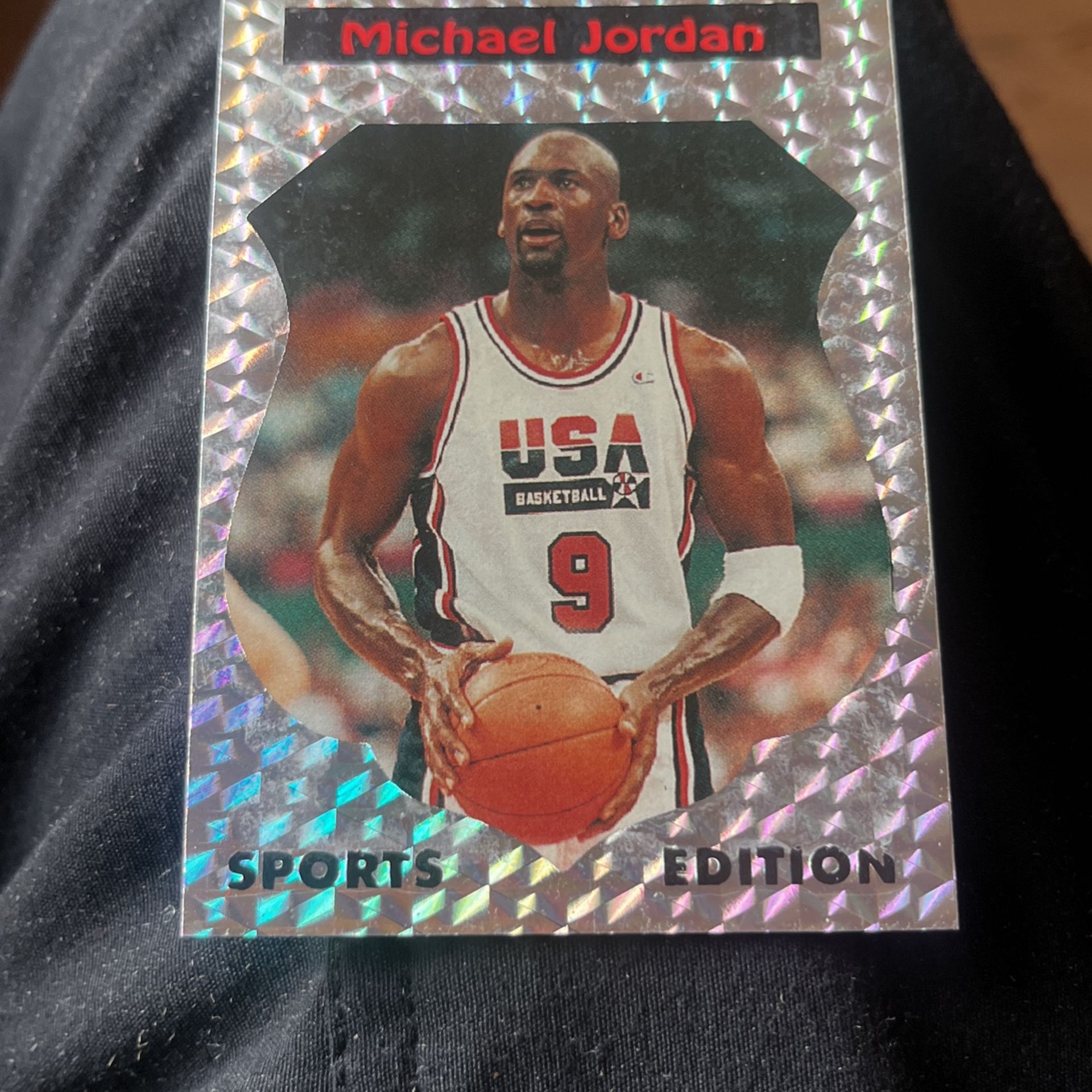 Micheal Jordan Sports edition rare promo card