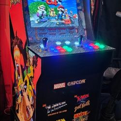 Retro X-Men Vs Street Fighter Arcade1up Cabinet With Over 15,000 Video Games 