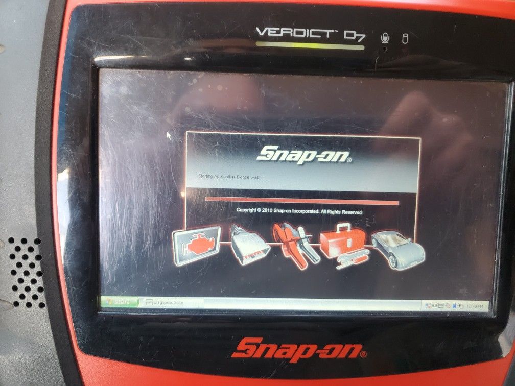 Snap On Scan Tool Diagnostic Scanner Verdict D7 Automotive