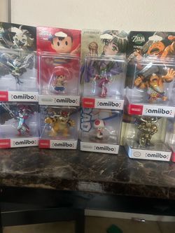 Amiibo $15 each one or 2 for $25 price firm