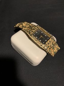 Solid 14k Rare Wittnauer Nugget Watch 