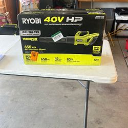 Ryobi blower