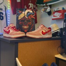 Strange Love SB Dunks Size 12 Men’s 