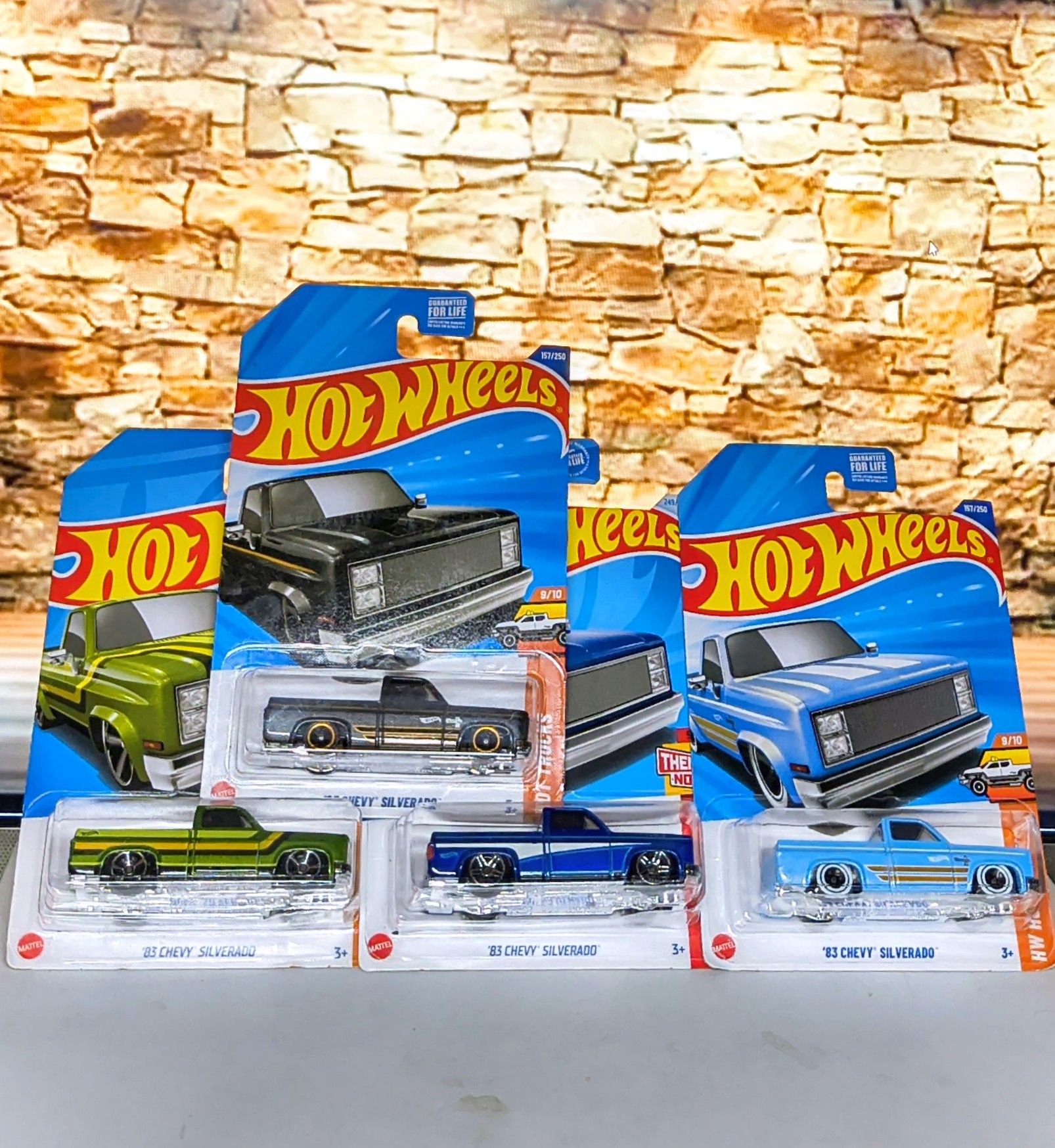 Hotwheels 83 Chevy Silverado Lot 4 $35