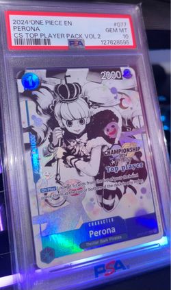 One piece Perona Top Player PSA 10 Low Pop!