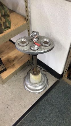 Vintage Smoking Stand Art Deco 💵  💳  💵  Cash and Card Accepted