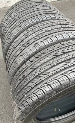 225_50R18 continental tires usadas en perfecta condición 80%life