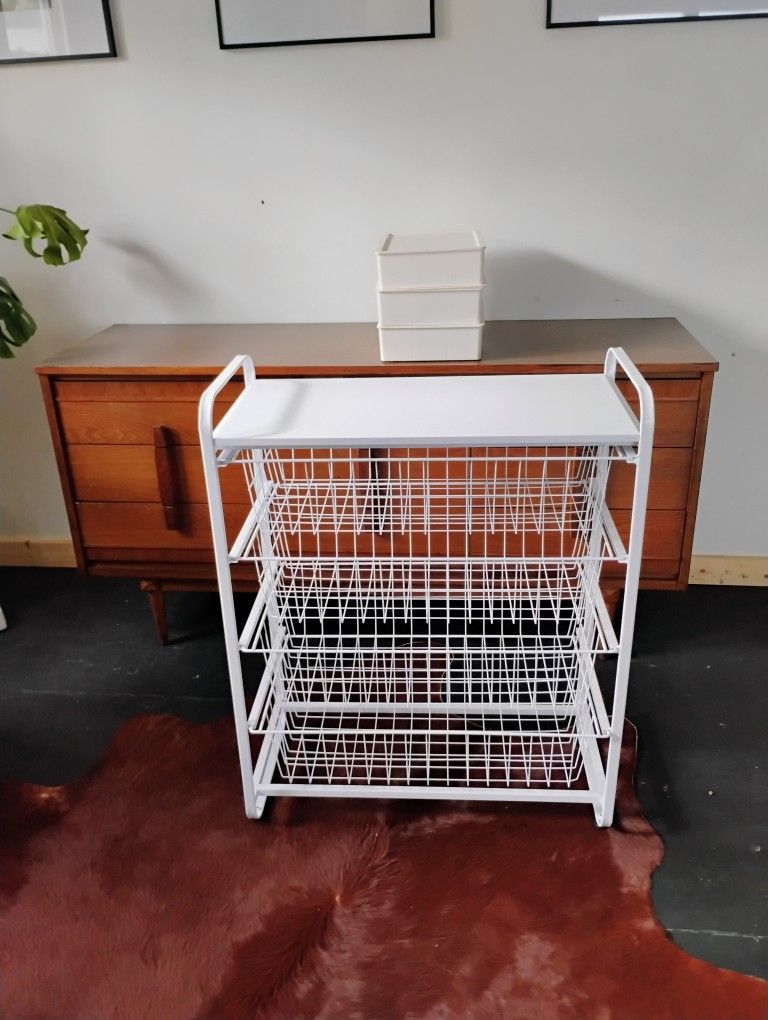4 Drawer Metal Wire Organizer