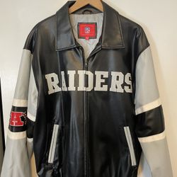 Raiders Football jacket- XL