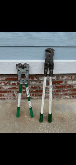 Crimping tool and cable cutters