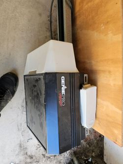 FREE Genie Stealth garage door opener complete.