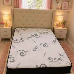 Bed and Matt full size new