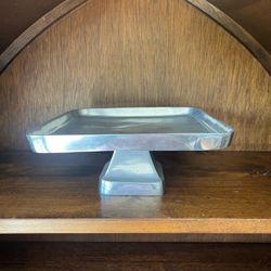 Square Pedestal Cake Stand