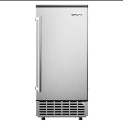 Commercial Under Counter Ice Maker Machine, 80 Lbs/Day Auto-Cleanin