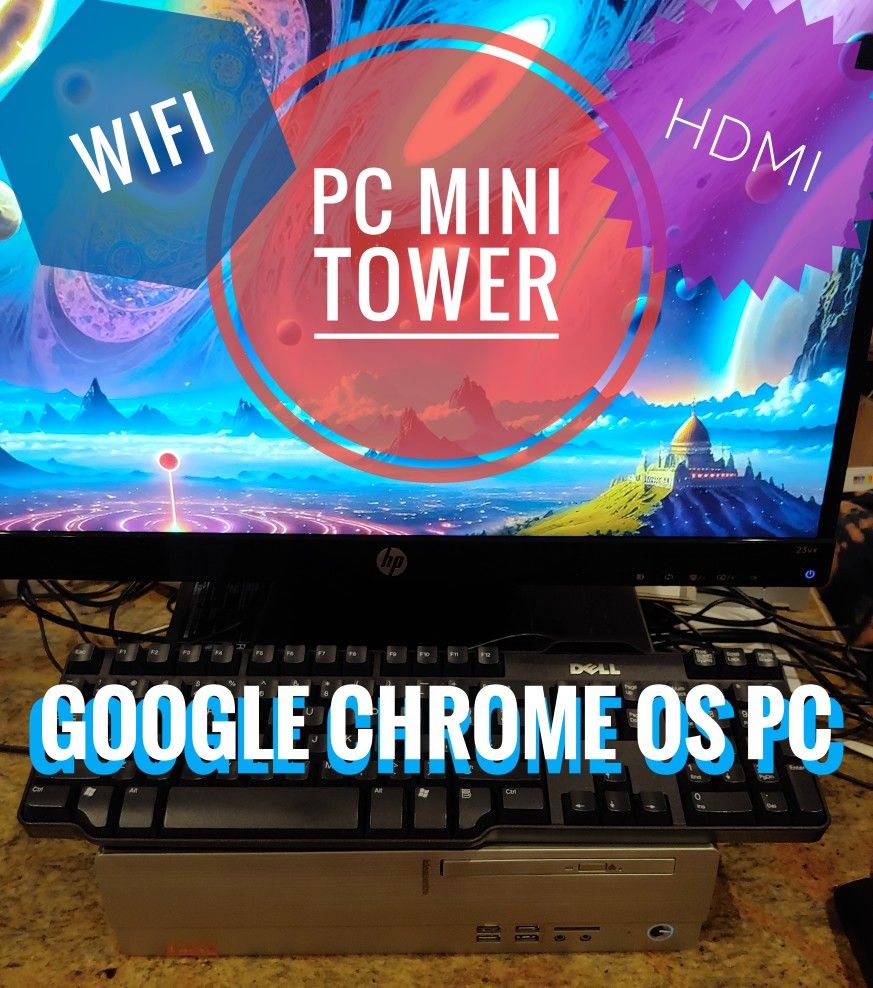 Google Chrome OS Flex PC, WiFi, HDMI 