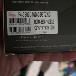 32GB DDR4 G SKILL TRIDENT Z NEO