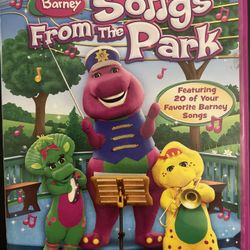 BARNEY: SONGS From The PARK (DVD + CD-2010)