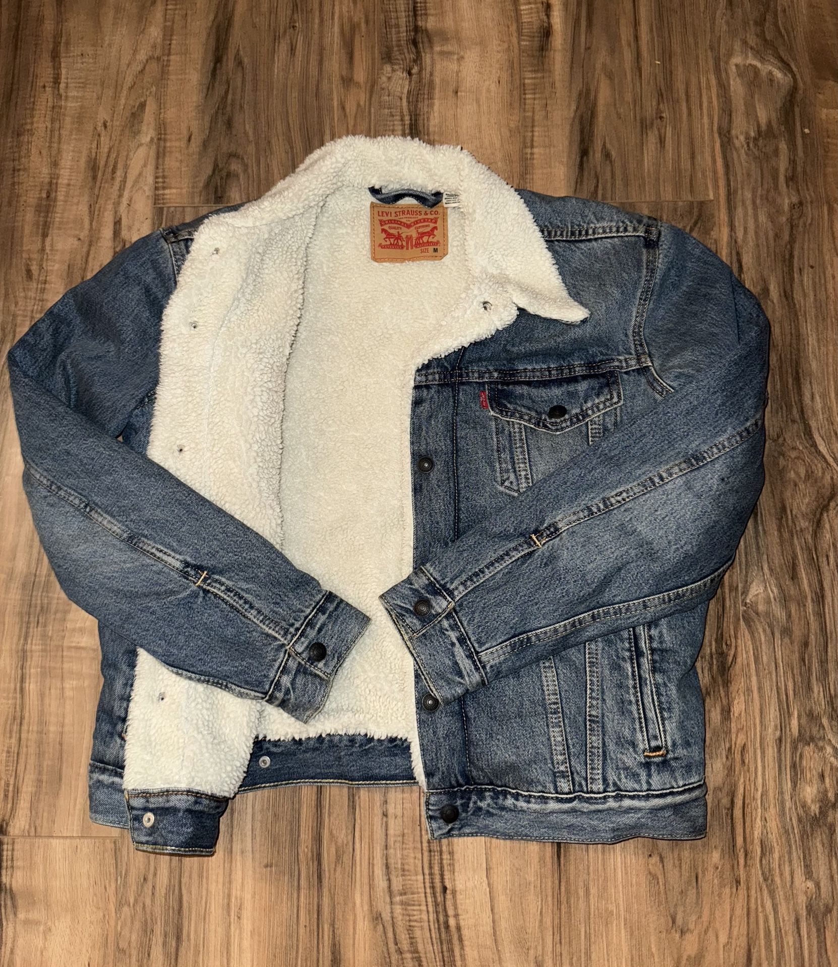 New Men’s Size 3XL Levi’s Sherpa Jacket 