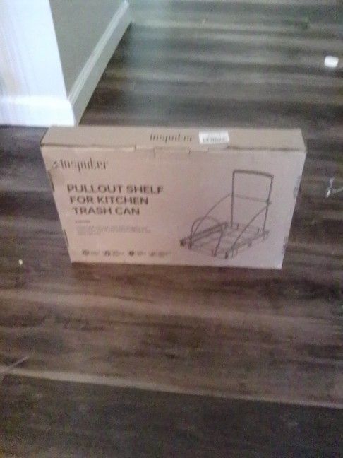 Insputer Pullout Shelf For Kitchen Trash Can