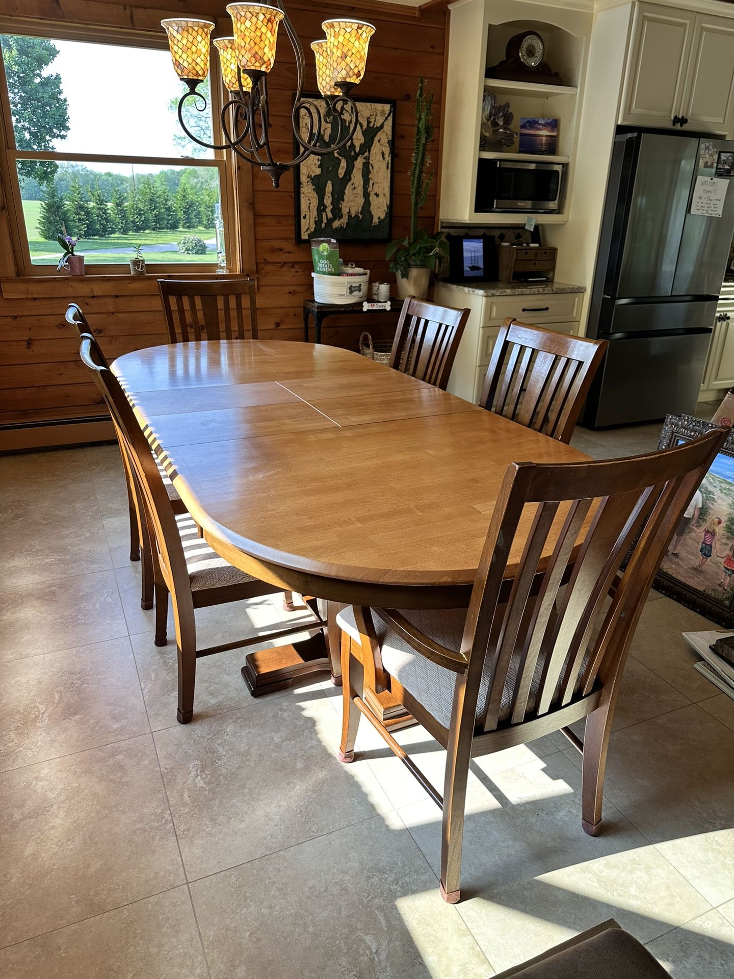 Expandable Dining Room Table And Chairs for Sale in West Kingston, RI