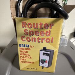 Router Speed Control 