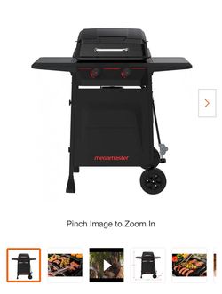 NEW ASSAMBLED FROM THE BOX 2 BURNERS BBQ GRILL