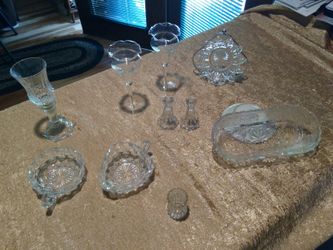 Glassware - antique and decorative