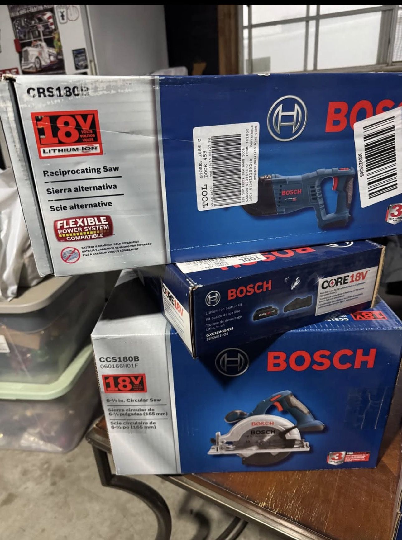 Bosch Tools New In Box