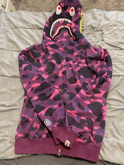 Purple Bape Hoodie