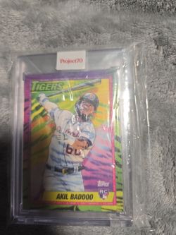 Topps Project70 Akil Baddoo RC Baseball Card