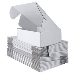 White Corrugated Mailer Boxes Shipping Boxes - Multiple Sizes ($20/Bundle)⁠