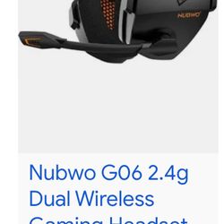 Nubwo Gaming Headphones Brand New 