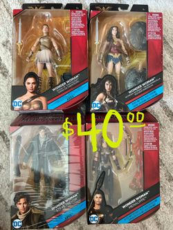 $40 for all 4 multiverse Wonder Woman action figures