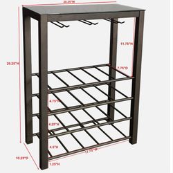 Wine Rack (Used) Negotiable Make Offer 