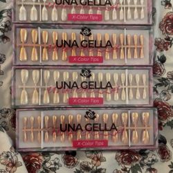 Gel X Press On 600 Chrome Nails $30