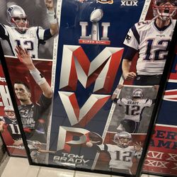 Mancave New England Patriot Frame