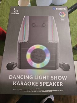 Karaoke Speaker $20