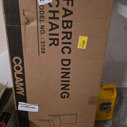 Set of 2 Brand new green dark wood chairs