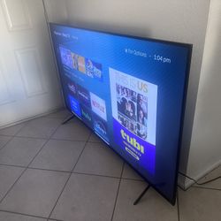 HUGE 75” 4k Hisense ROKU  Led Ultra Thin Bluetooth Free Delivery Wi-Fi 