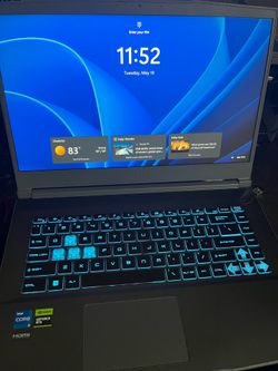 MSI thin 15.6 gaming laptop