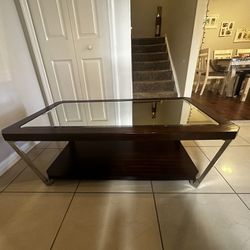Coffee Table And Two Smaller Tables 