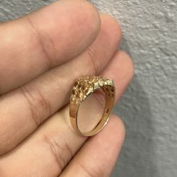 10k Nugget Ring