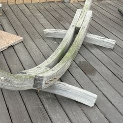 cheek, Rustic Hammock, Stand With Hammock