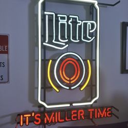 Miller Lite “Its miller Time” LED Sign 