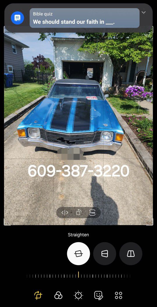  1972 El Camino.Please call for any Information.