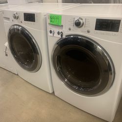 Kenmore Front Load Washer And Electric Dryer Set Working Perfectly 4 Months Warranty 