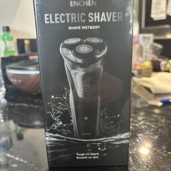 Men's Electric Razor, 2 in 1 4D Electric Rotary Shaver Cordless Rechargeable Face Beard Trimmer IPX7 Waterproof Dry/Wet, 