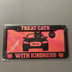 License Plate Frame For Cat Lovers, Cat Parent Gift, Cat Lovers Gift 