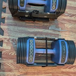 Sportblock Dumbbells Adjustable 6 - 24 Lbs 